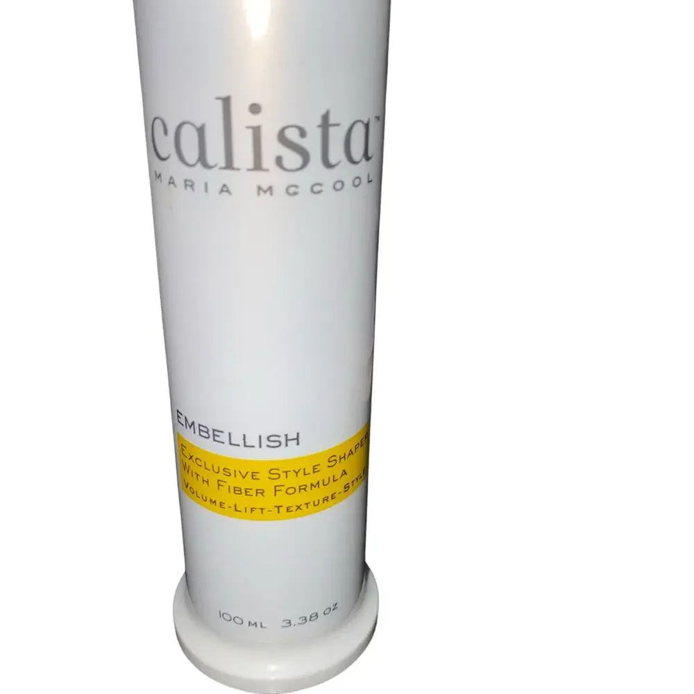 Calista Maria Mccool Embellish Exclusive Style Shaper With Fiber Formula 3.38 oz